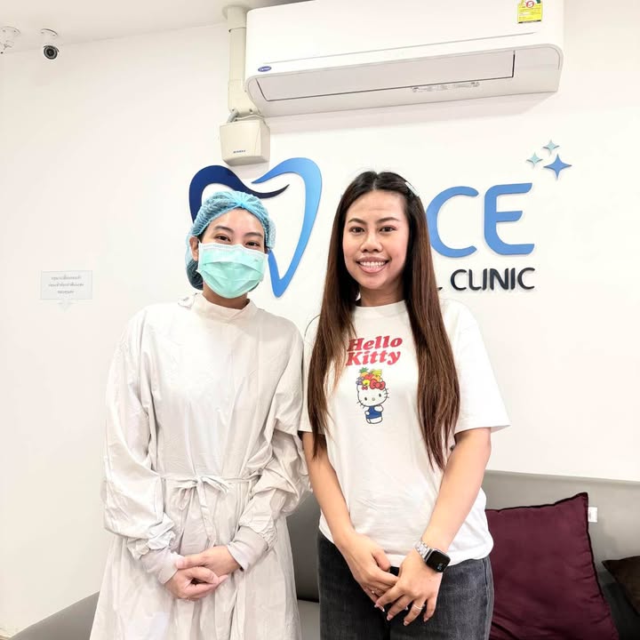 ขูดหินปูน ฟอกสีฟัน รีวิวคนไข้จริง คุณหมอแอน Nice Dental Clinic หลักสี่ ไอทีสแควร์